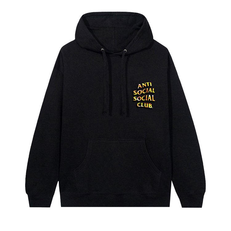 Anti Social Social Club Hidden Messages 8.0 'Black' Hoodie, black