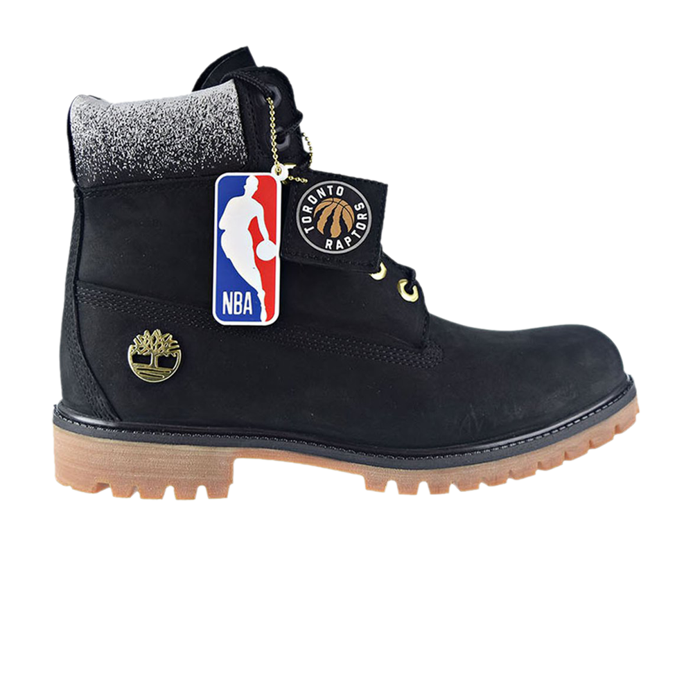 حذاء NBA x 6 Inch Premium Timberland باللون الأسود