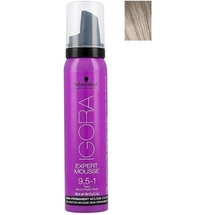 Igora Expert Mousse Semi-permanent paint Igora Mousse Number 9.5-1 Pearl 100ml, Schwarzkopf