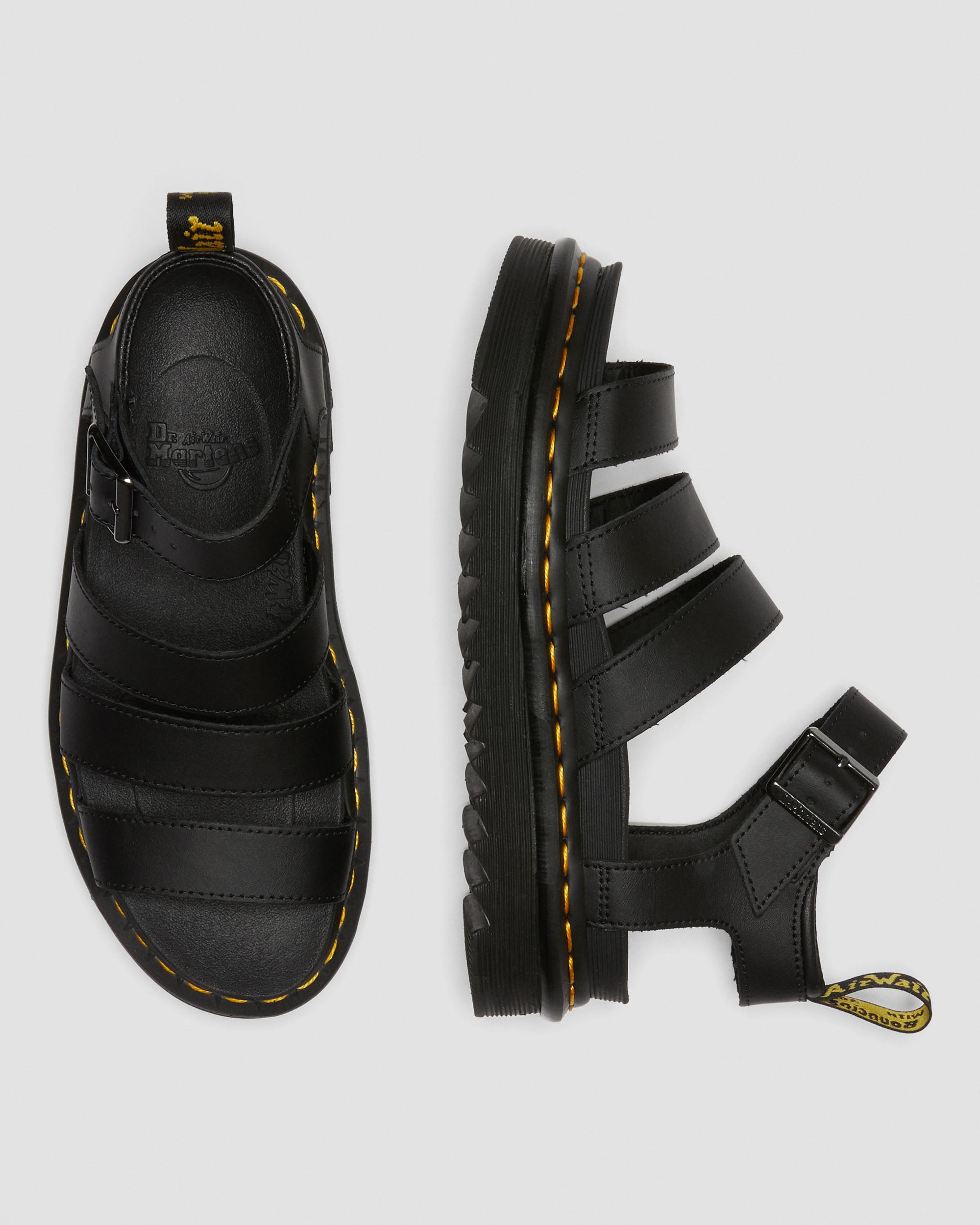 Blaire Hydro Sandals with Leather Strap Dr. Martens