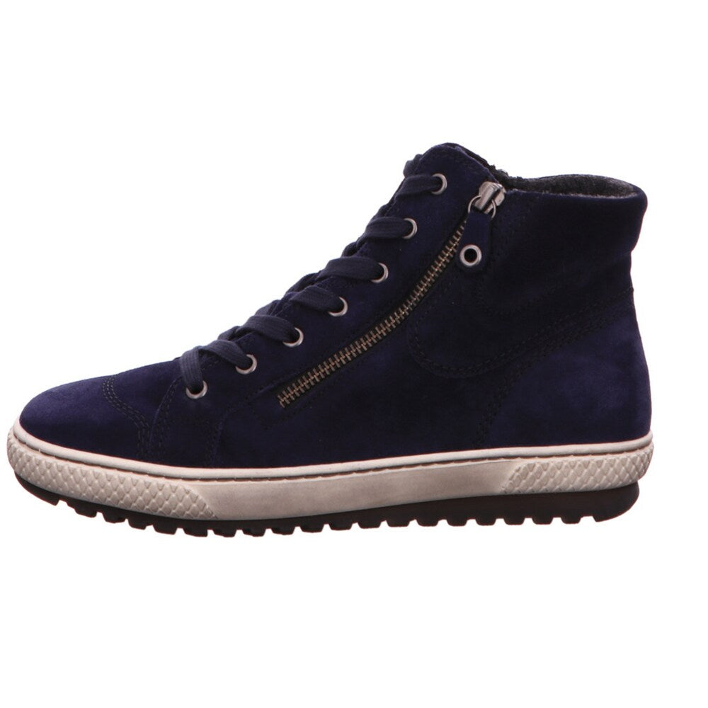 Gabor Lace-up Ankle Boots, dark blue