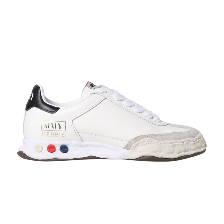 Maison Mihara Yasuhiro Herbie OG Sole Leather Low 'White' Sneakers, White