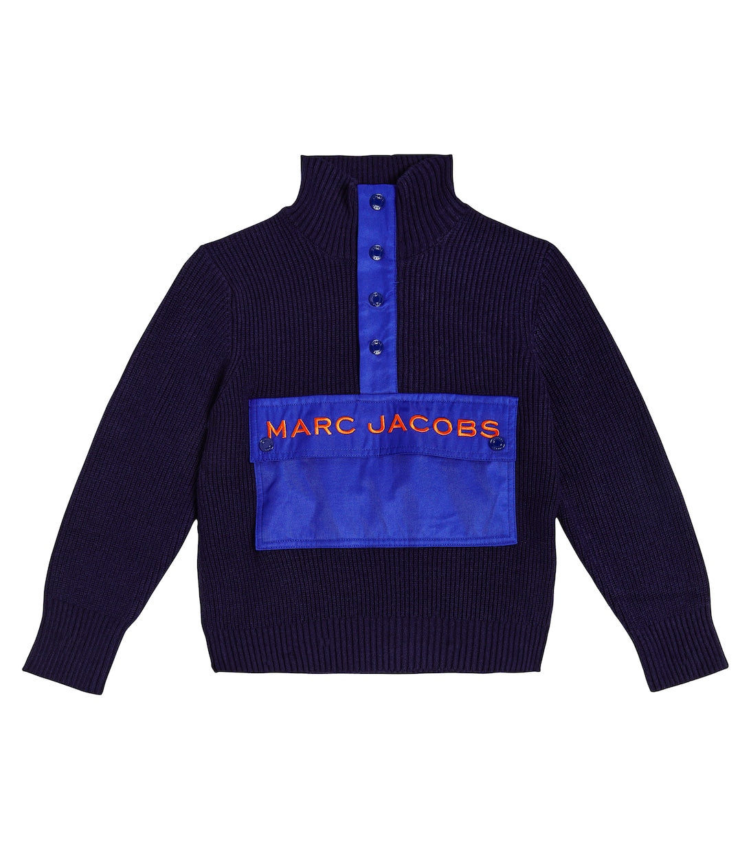 Marc Jacobs ribbed sweater, blue