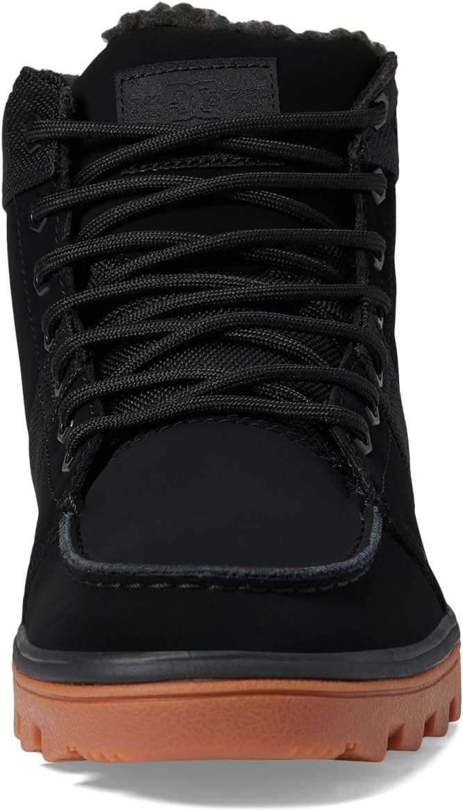 Woodland DC Lace-up Boots, Black/Gum 2