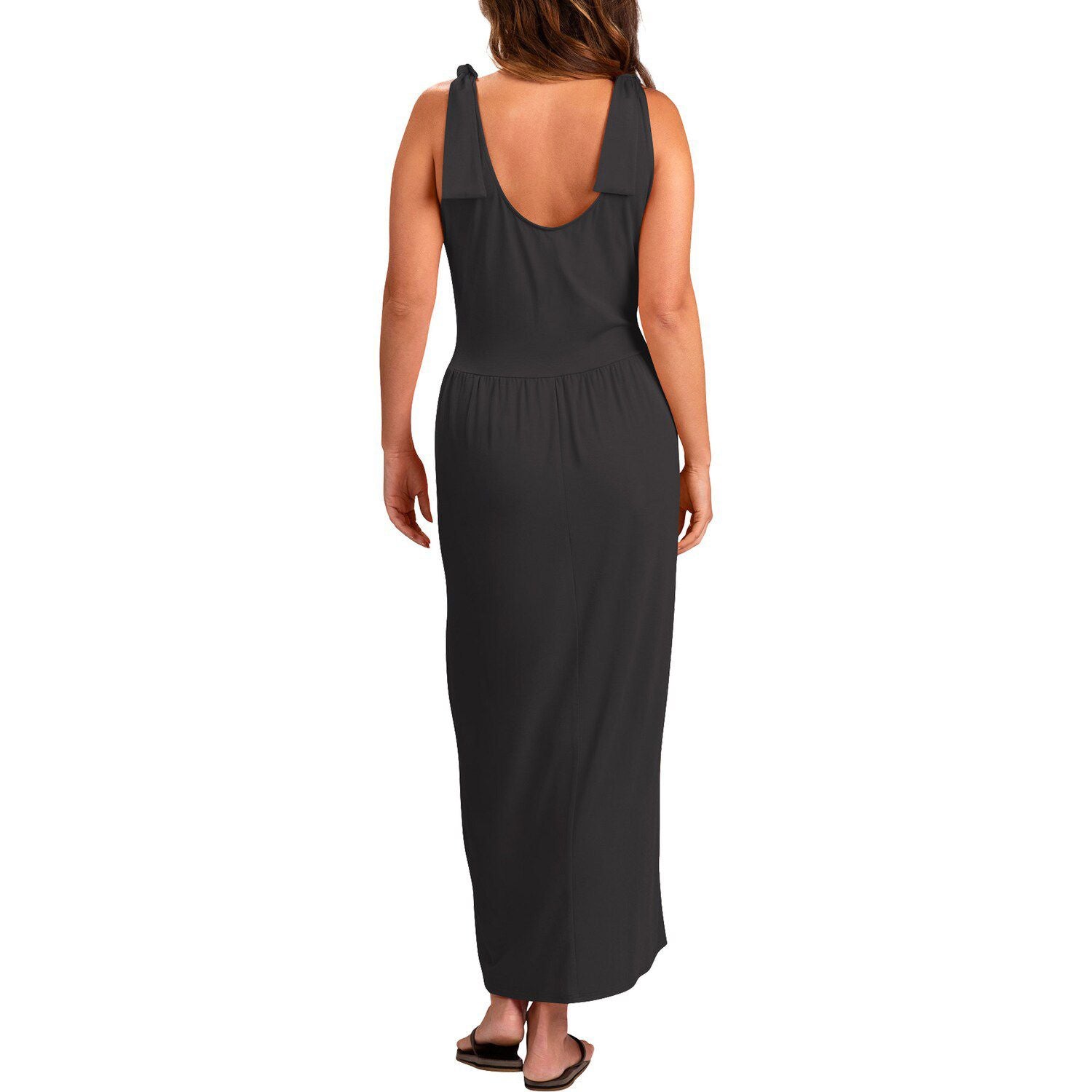 Women's G-III 4Her Maxi Dress by Carl Banks Black San Francisco Giants Game Over G-III