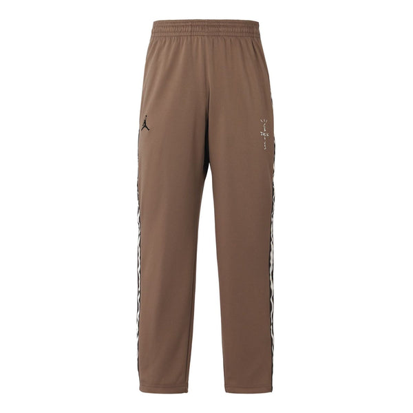 Air Jordan X Travis Scott Track Pants 'Ck4038-260', brown