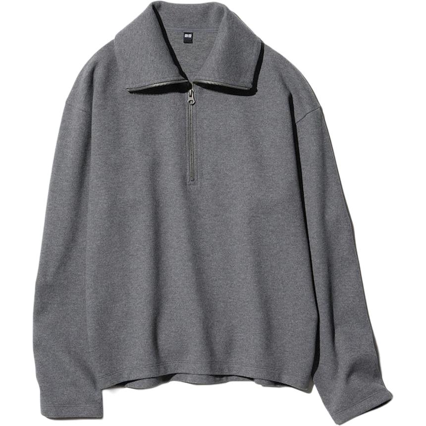 Women's knitwear lead-gray Uniqlo