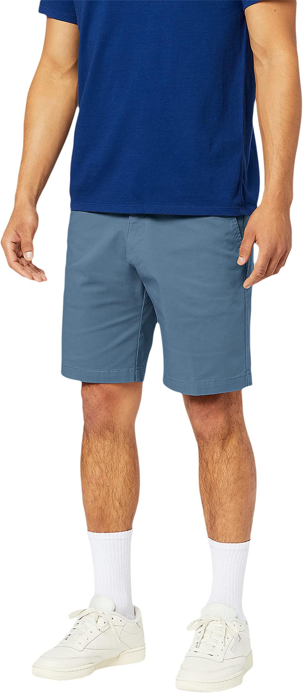 Supreme Flex Ultimate Dockers Shorts in Blue Shadow