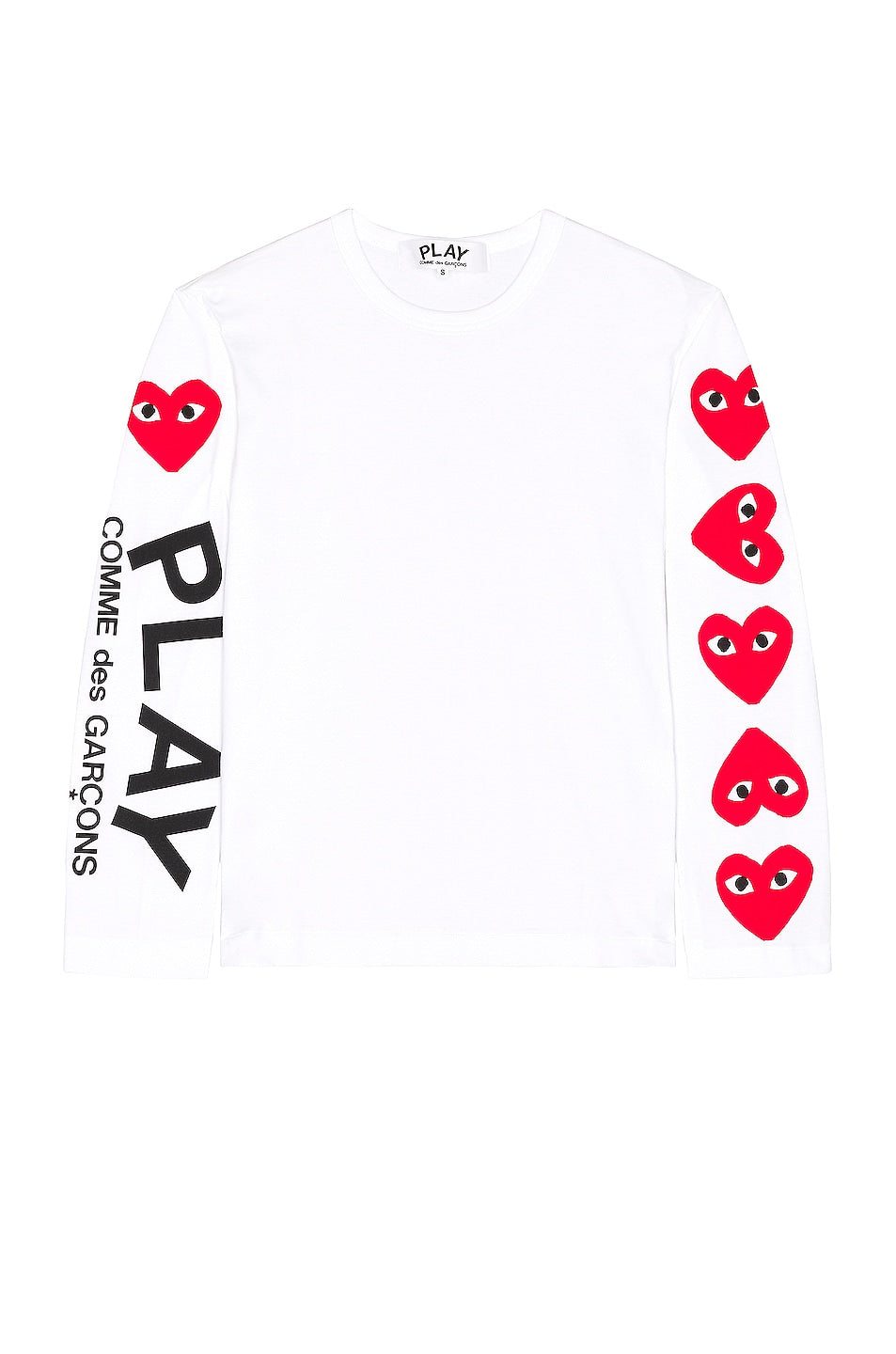 Comme des Garçons Logo T-shirt, white