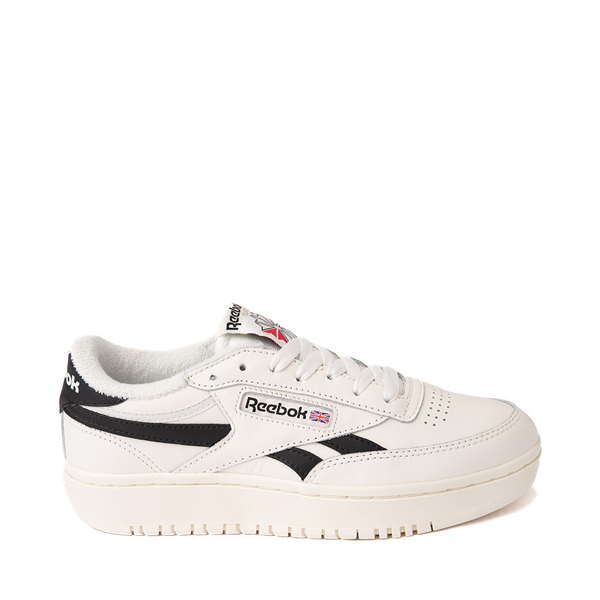 حذاء رياضي نسائي من Reebok Club C Double Revenge، باللون الأسود