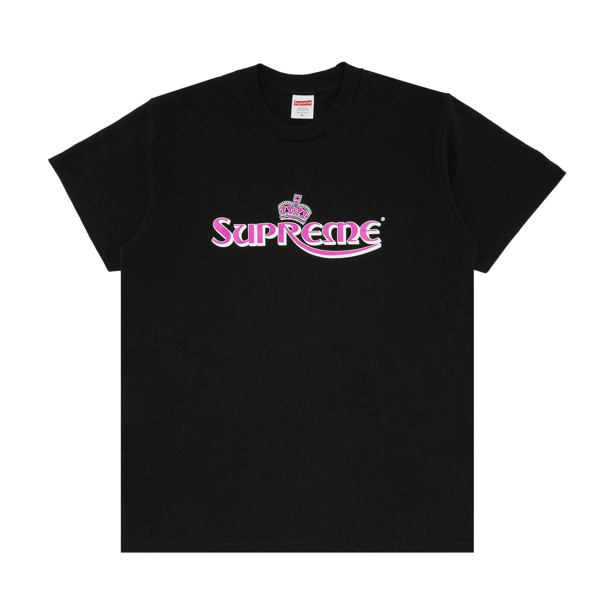 Supreme Crown T-shirt, black