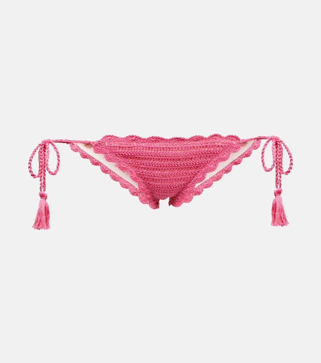 Crochet bikini bottoms. Anna Kosturova, pink