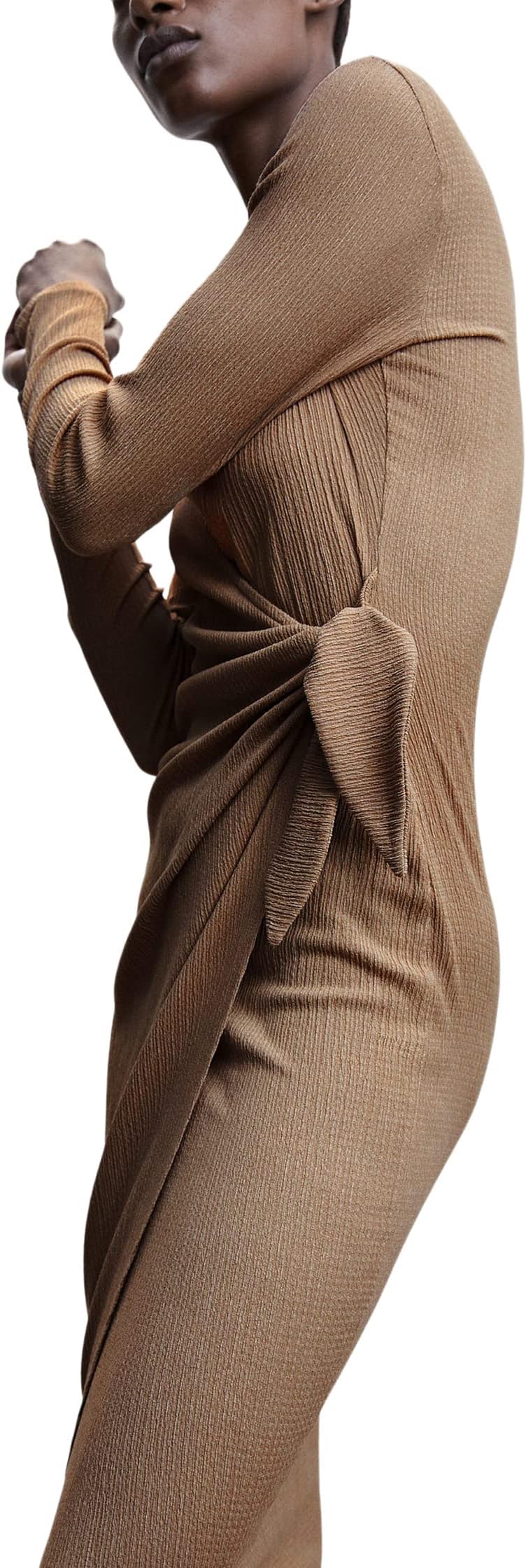 Amazing MANGO dress, sand