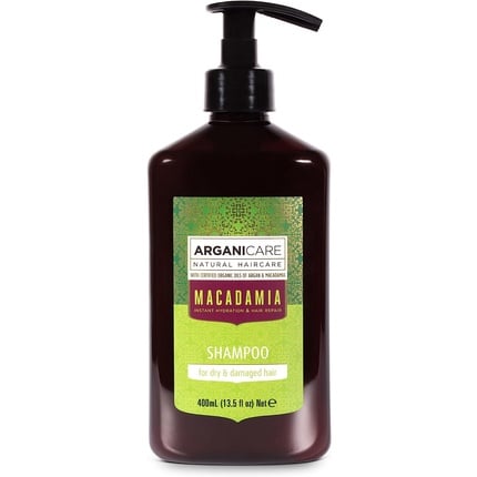 Macadamia hair shampoo for dry and damaged hair 400ml, Arganicare