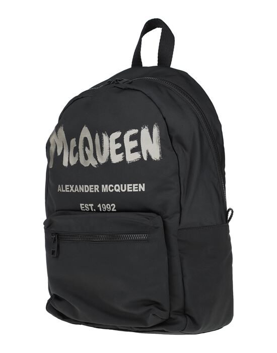 حقيبة ظهر ALEXANDER MCQUEEN، باللون الأسود