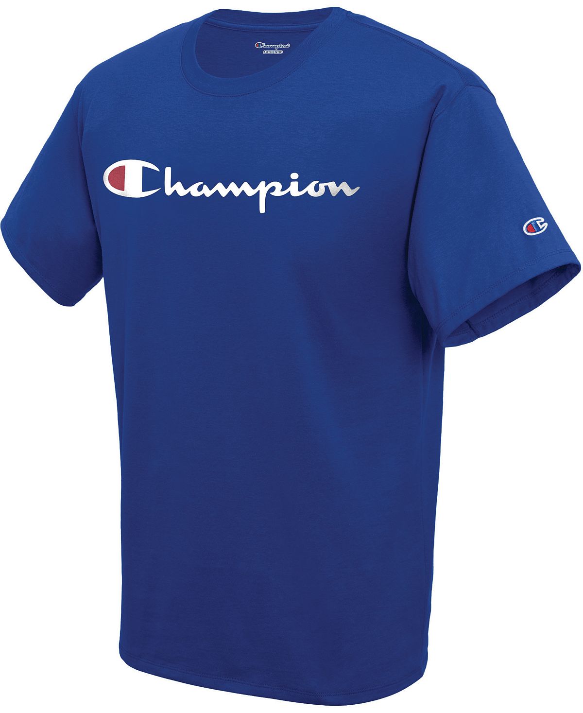 Men's T-shirt with Champion lettering and logo