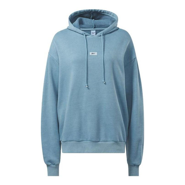 سويت شيرت (WMNS) Reebok Classics Natural Dye Oversized Long Hoodie "Blue"، أزرق