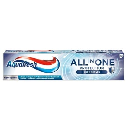 Toothpaste Aquafresh All In One Protection Pure Breath 100 ml Markenlos