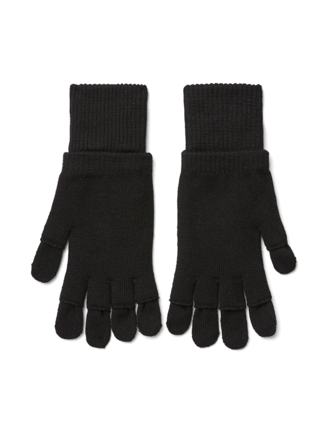 Karl Lagerfeld Kids Logo Gloves Black