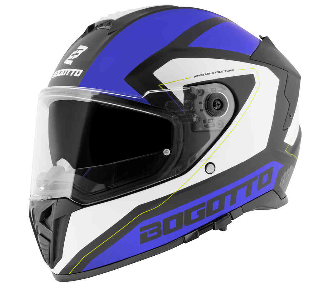 FF122 BGT Bogotto Helmet, blue/white