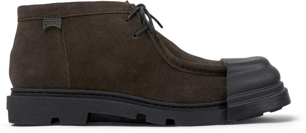 Camper Junction Lace-Up Ankle Boots, Anthracite