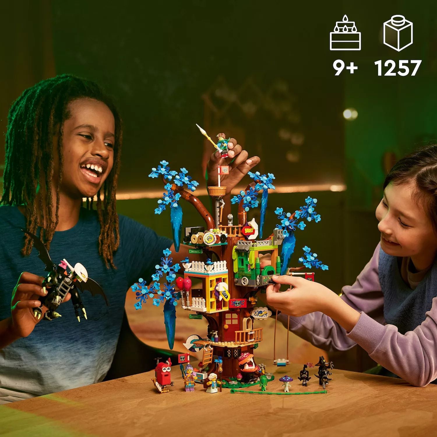 LEGO DREAMZzz Fantasy Treehouse for Creative Play 71461 (1257 Pieces) LEGO