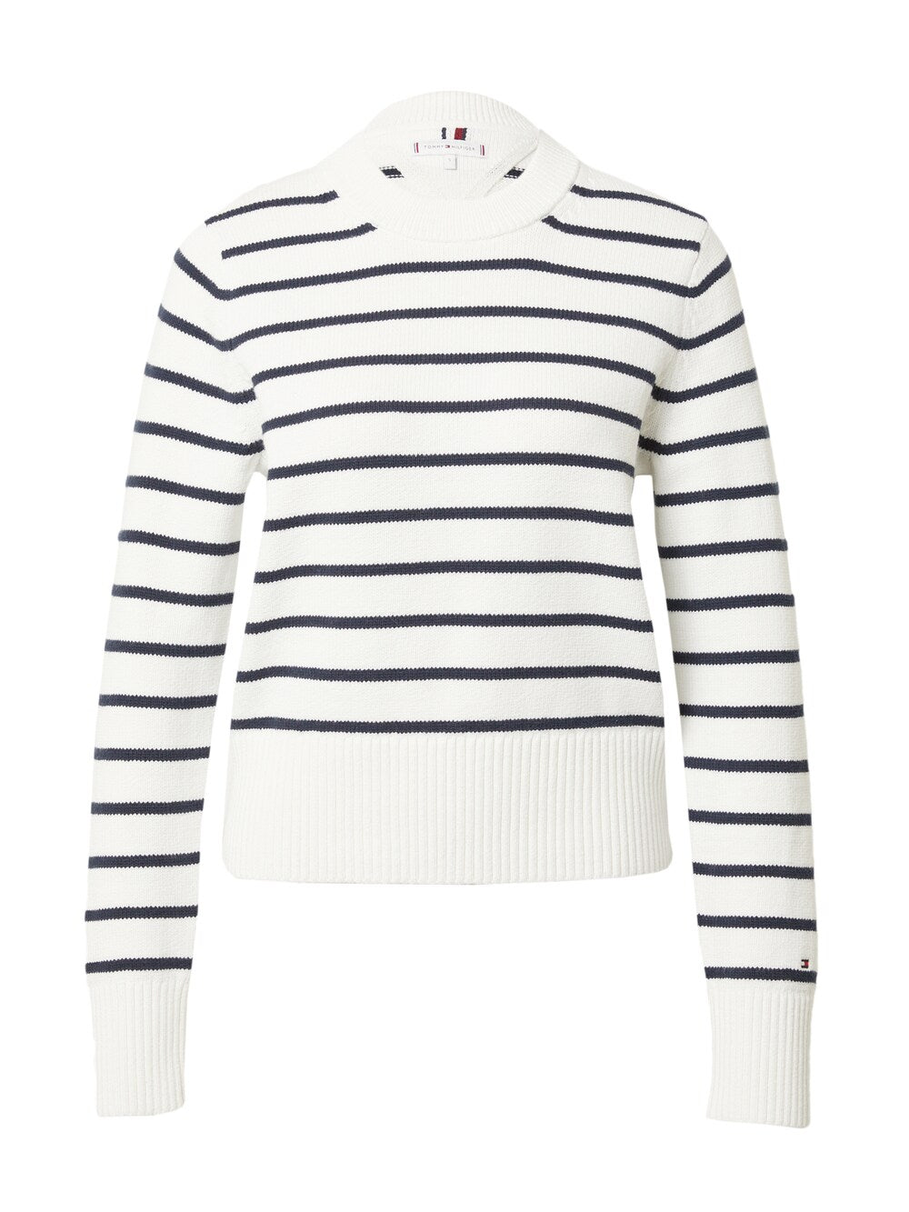 Tommy Hilfiger Breton Sweater, white