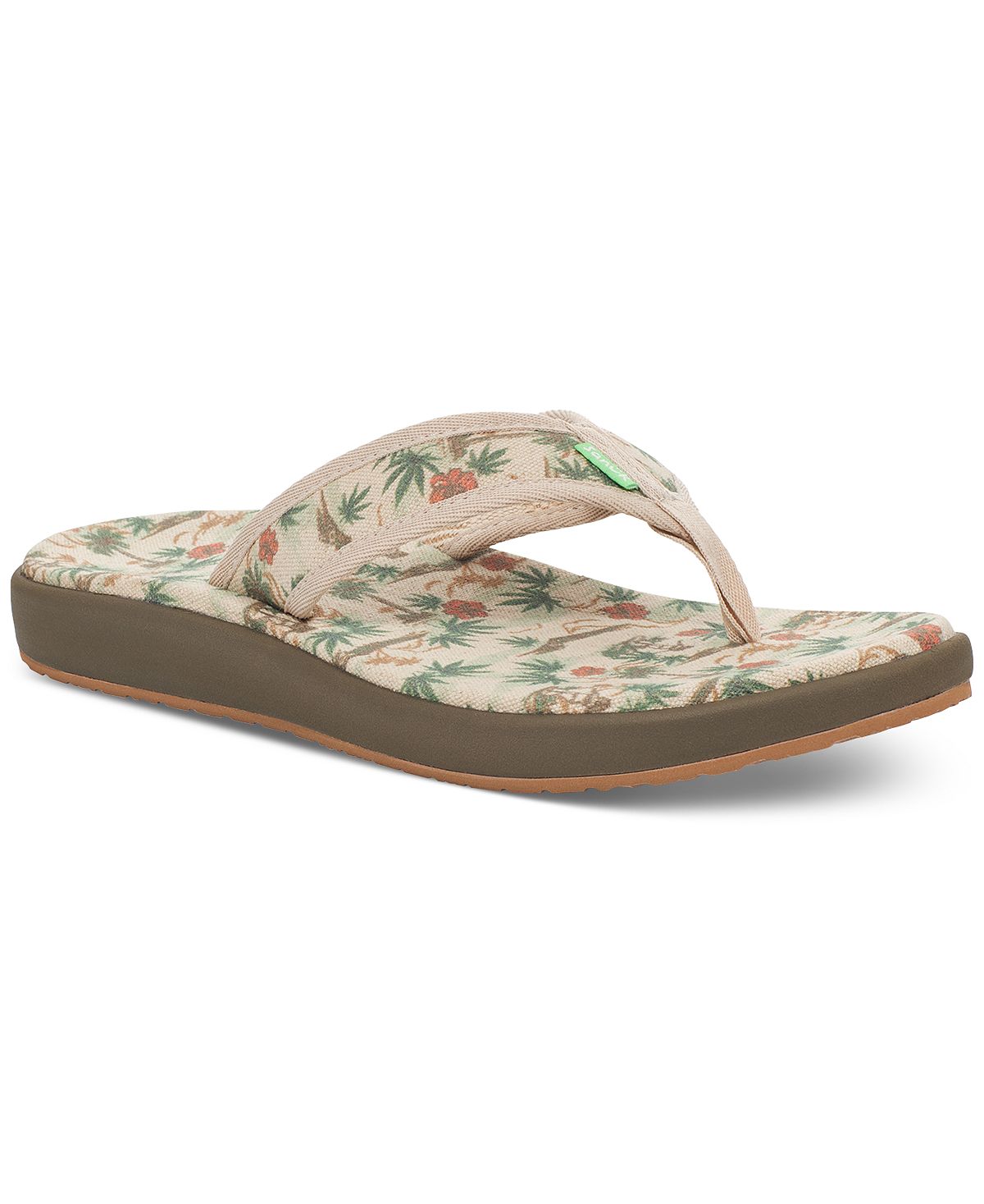 Men's Furreal Floral Sanuk Slippers