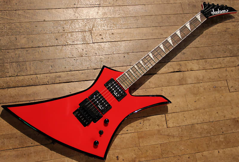 Electric guitar Jackson X Series Kelly KEX Ferrari Red