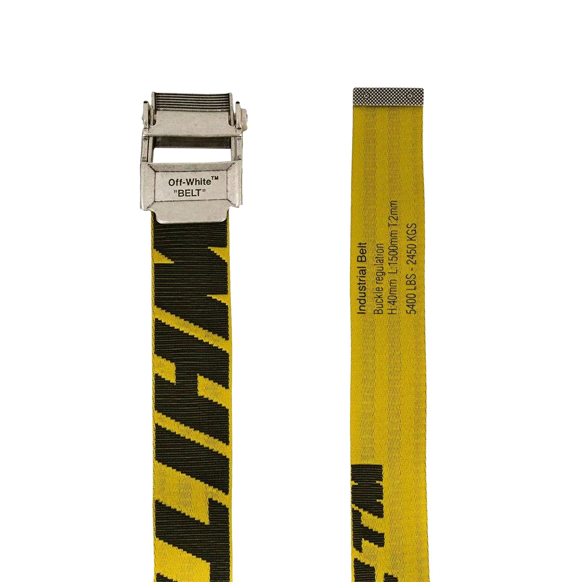 Belt Off-White 2.0 Industrial 40mm Yellow