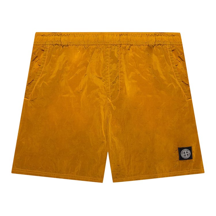 Stone Island Nylon Metal 'Orange' Shorts, orange