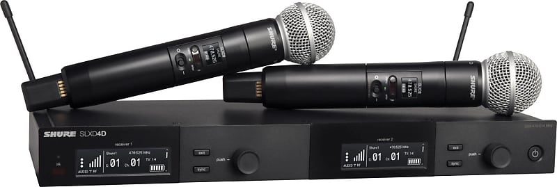 نظام Shure SLXD24D/SM58-H55 اللاسلكي