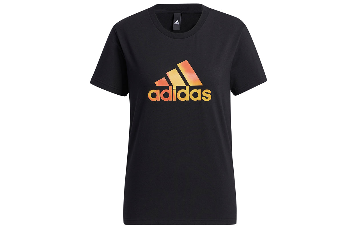 Women's T-shirt black Adidas