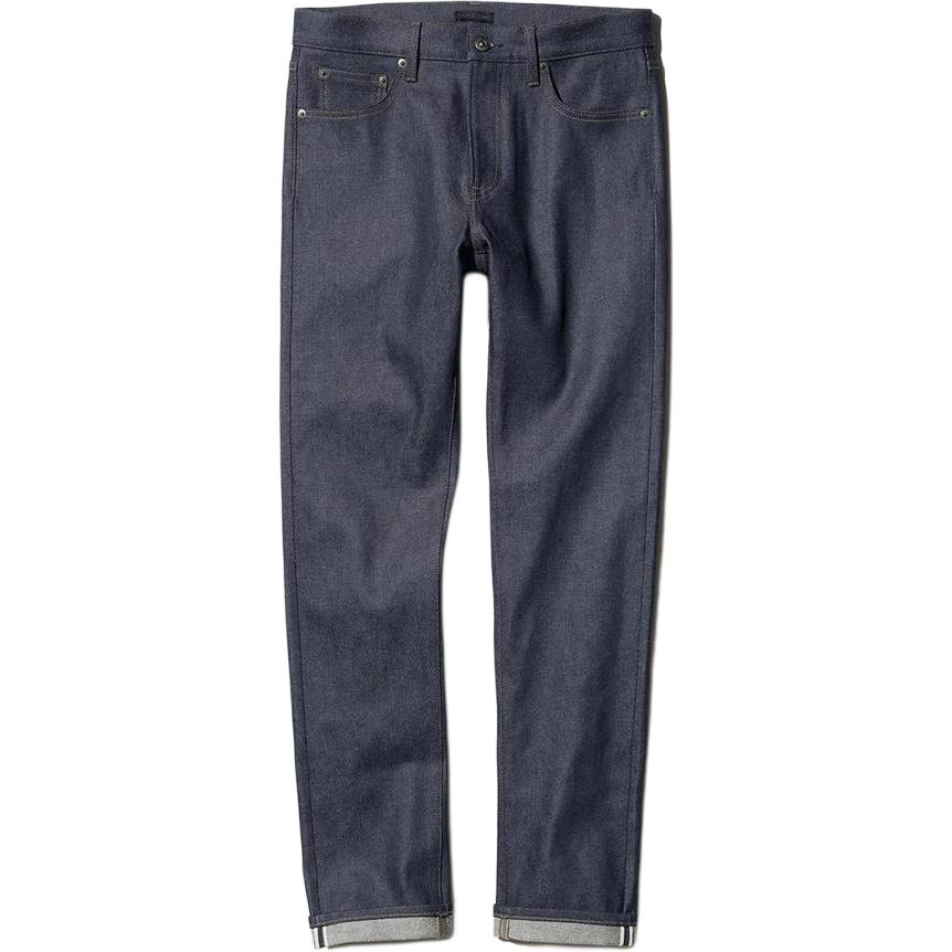 Men's dark blue jeans Uniqlo, dark blue