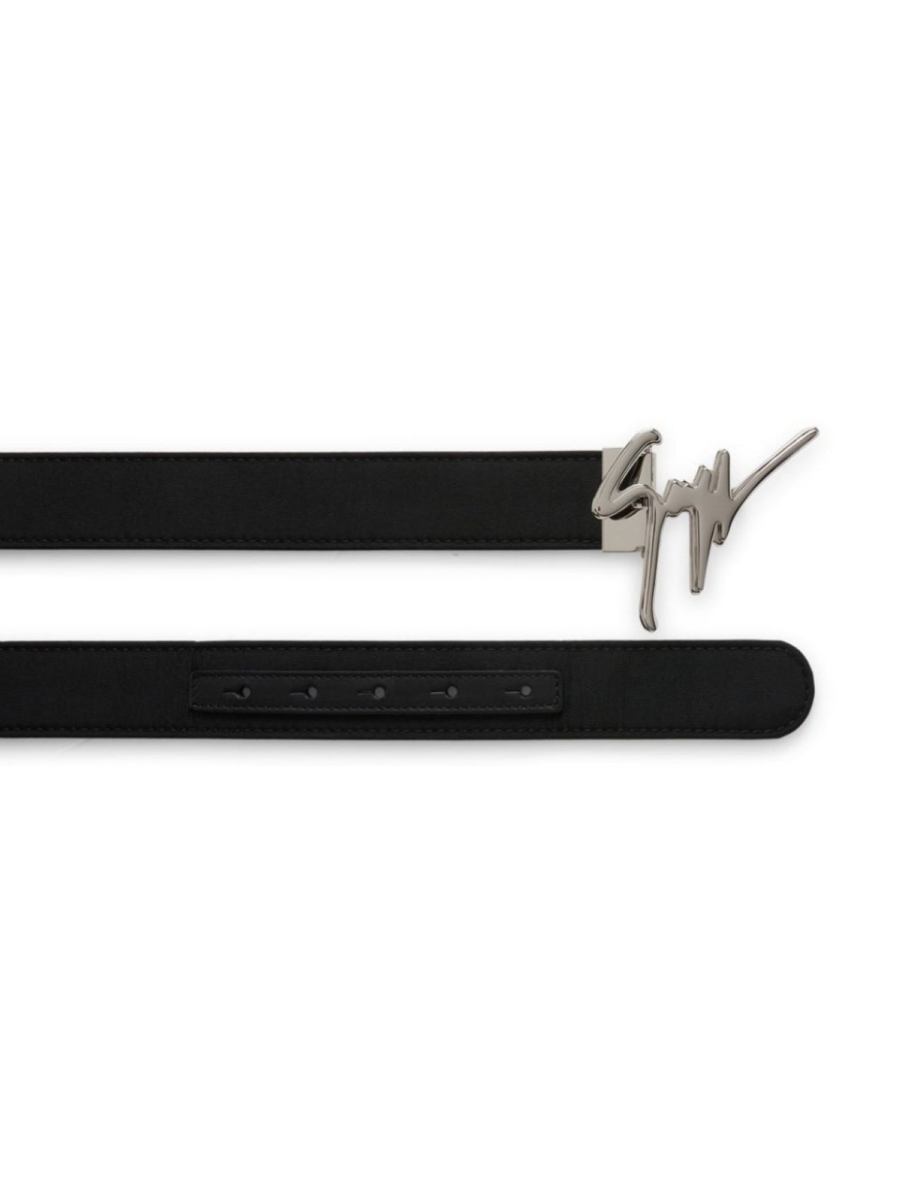 Giuseppe Zanotti Giuseppe Logo Belt Black