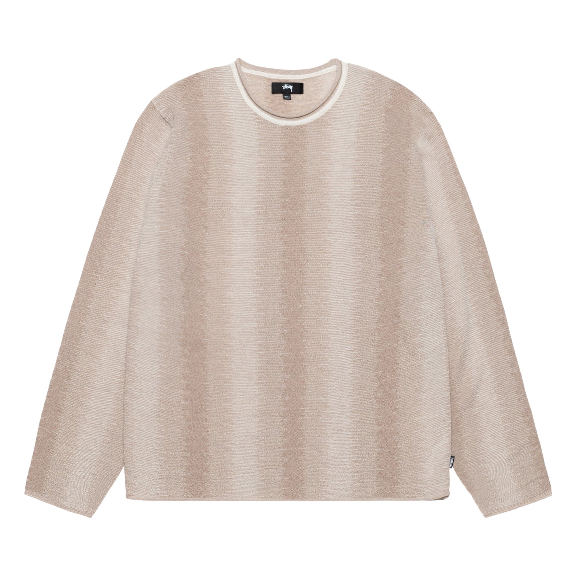 Stussy Shadow Striped Sweater, Natural