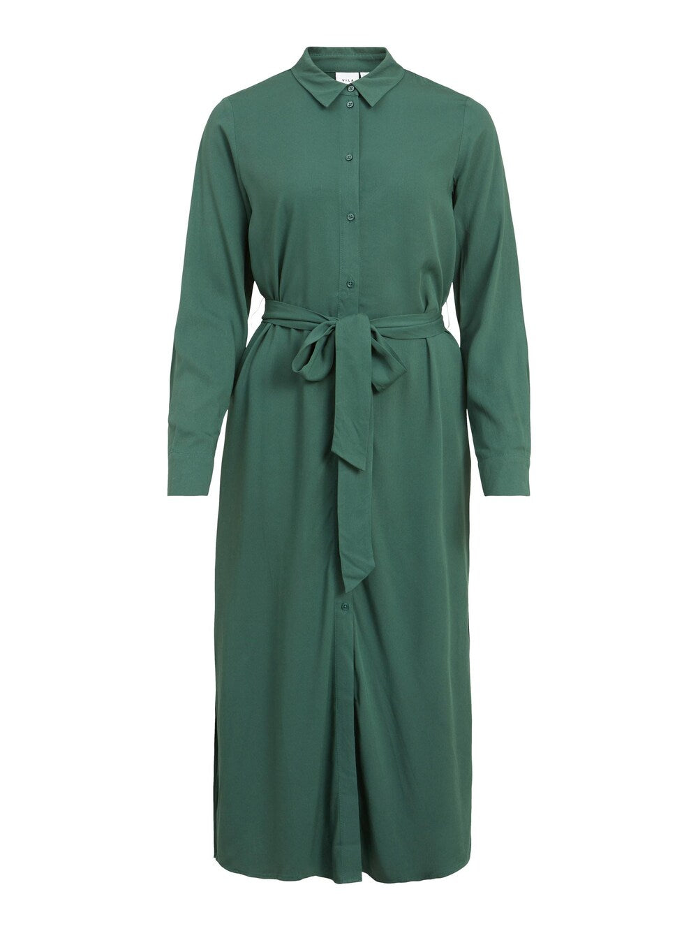 Shirt-dress Vila Morose, dark green