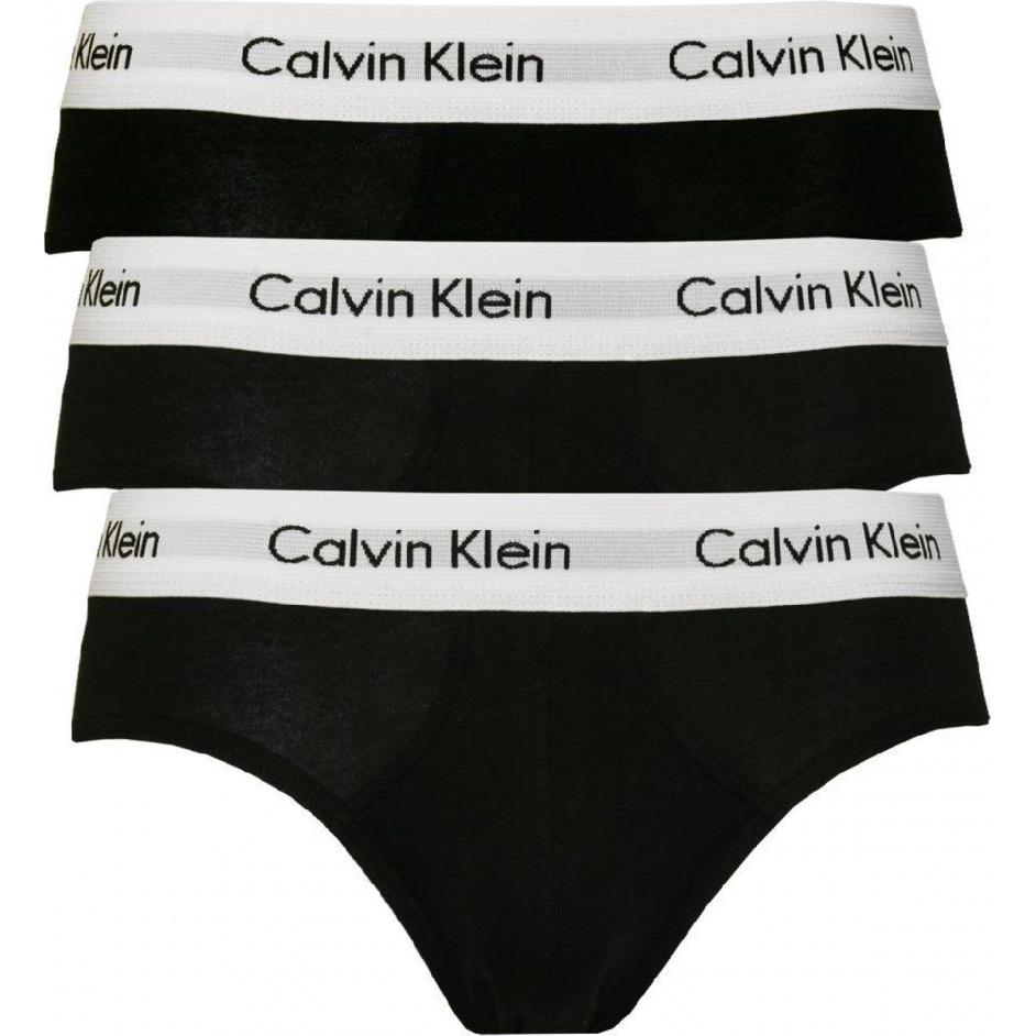 Calvin Klein Men's Briefs 3 Pack (Black)