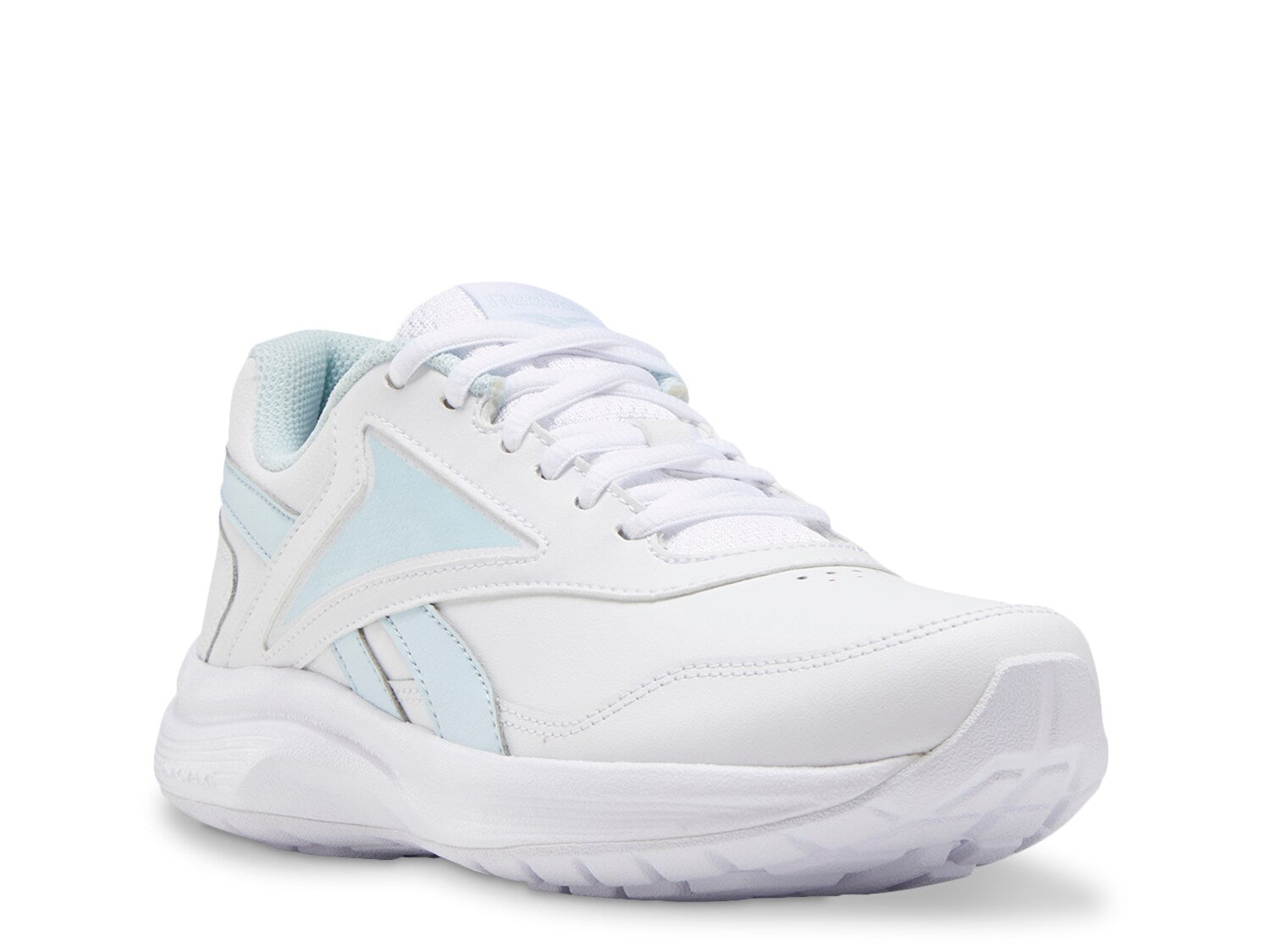 Reebok women's sneakers, white-blue