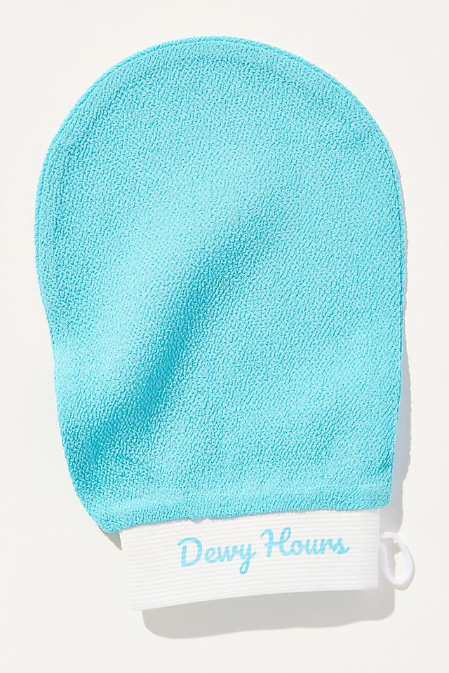 Dewy Hours Exfoliating Body Glove, Blue