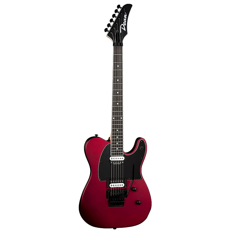 Electric guitar Dean Nash Vegas Select Floyd Electric Guitar, Metallic Red Satin, NV SEL F MRS