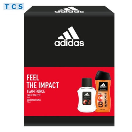 Gift set Team Force eau de toilette 50 ml + shower gel 250 ml, Adidas