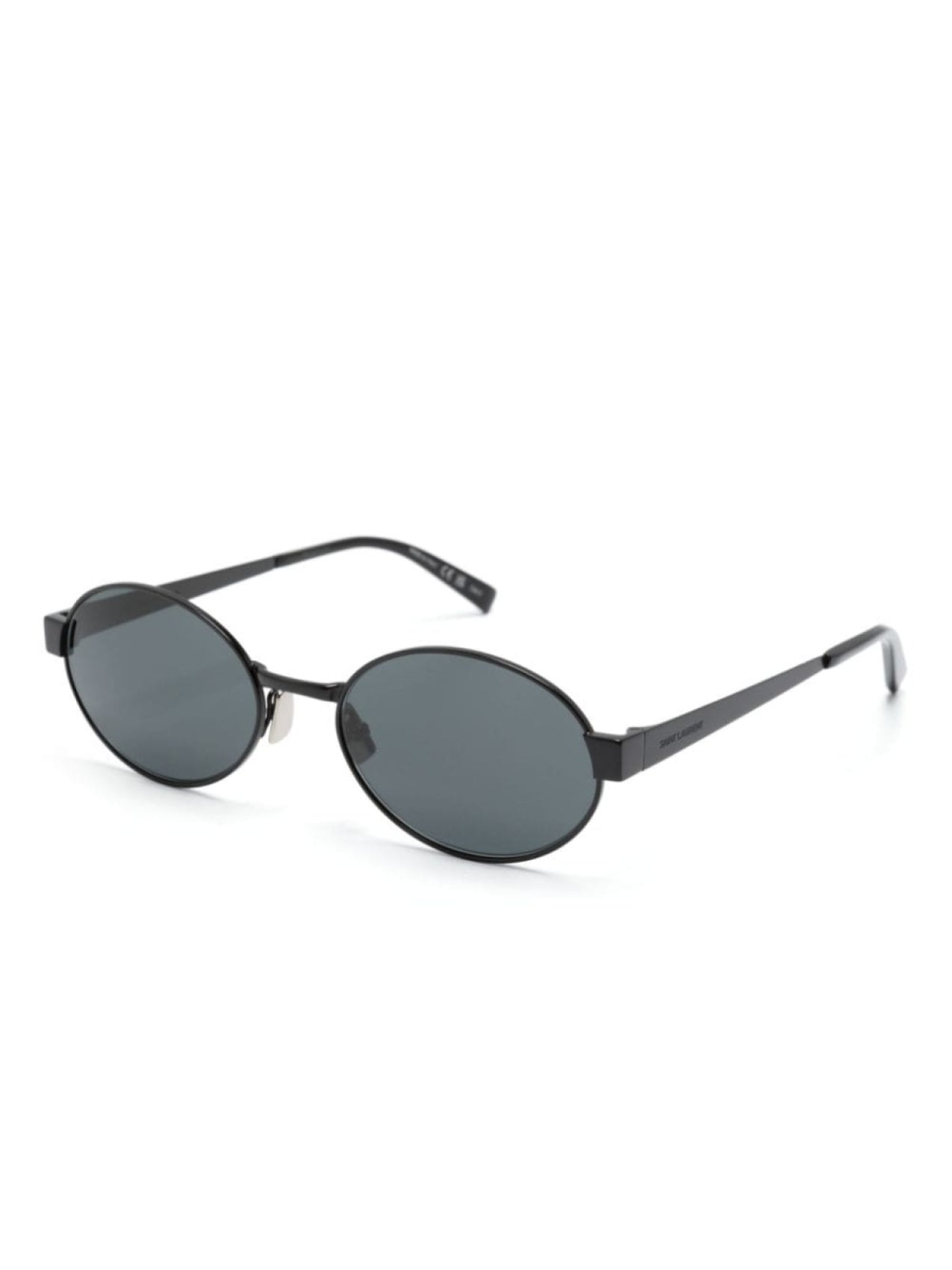 Saint Laurent Eyewear SL692 Oval Frame Sunglasses Black