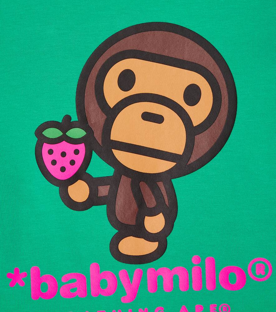 BAPE Cotton Jersey Blend Baby Milo T-Shirt, Green