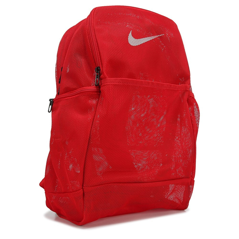 Nike Brasilia Mesh Training Backpack, Red