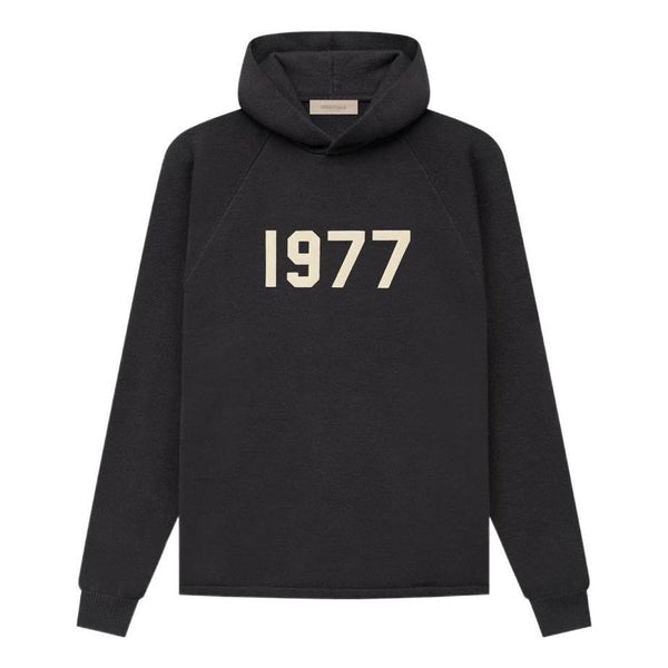 هودي من مجموعة Fear of God Essentials SS22 Knit 1977 "Iron"