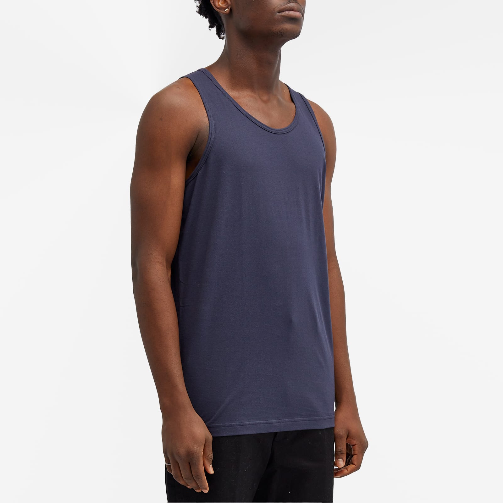 Comme Des Garçons Shirt X Sunspel Vest, navy blue