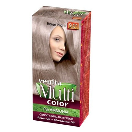 Hair dye Venita MultiColor Hair Care 9.01 Beige Blonde Markenlos