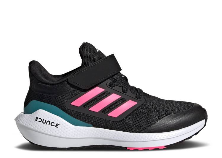 حذاء رياضي Adidas ULTRABOUNCE BIG KID 'BLACK LUCID PINK' باللون الأسود