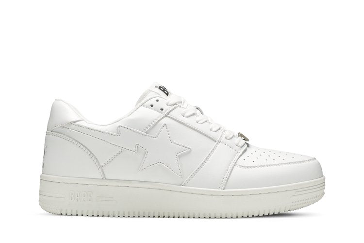 BAPE Bapesta M2 Low 'Triple White' sneakers, white